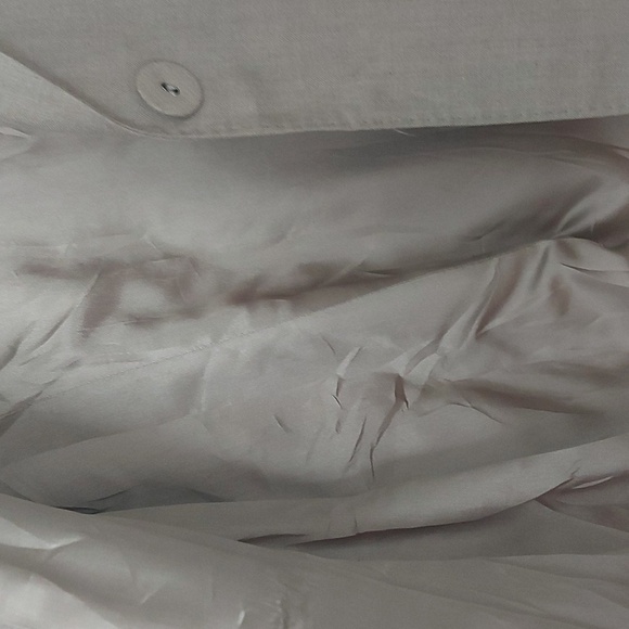 AYR Women’s Linen Blazer XL Taupe One-Button Tailored Lightweight Jacket - Picture 7 of 8